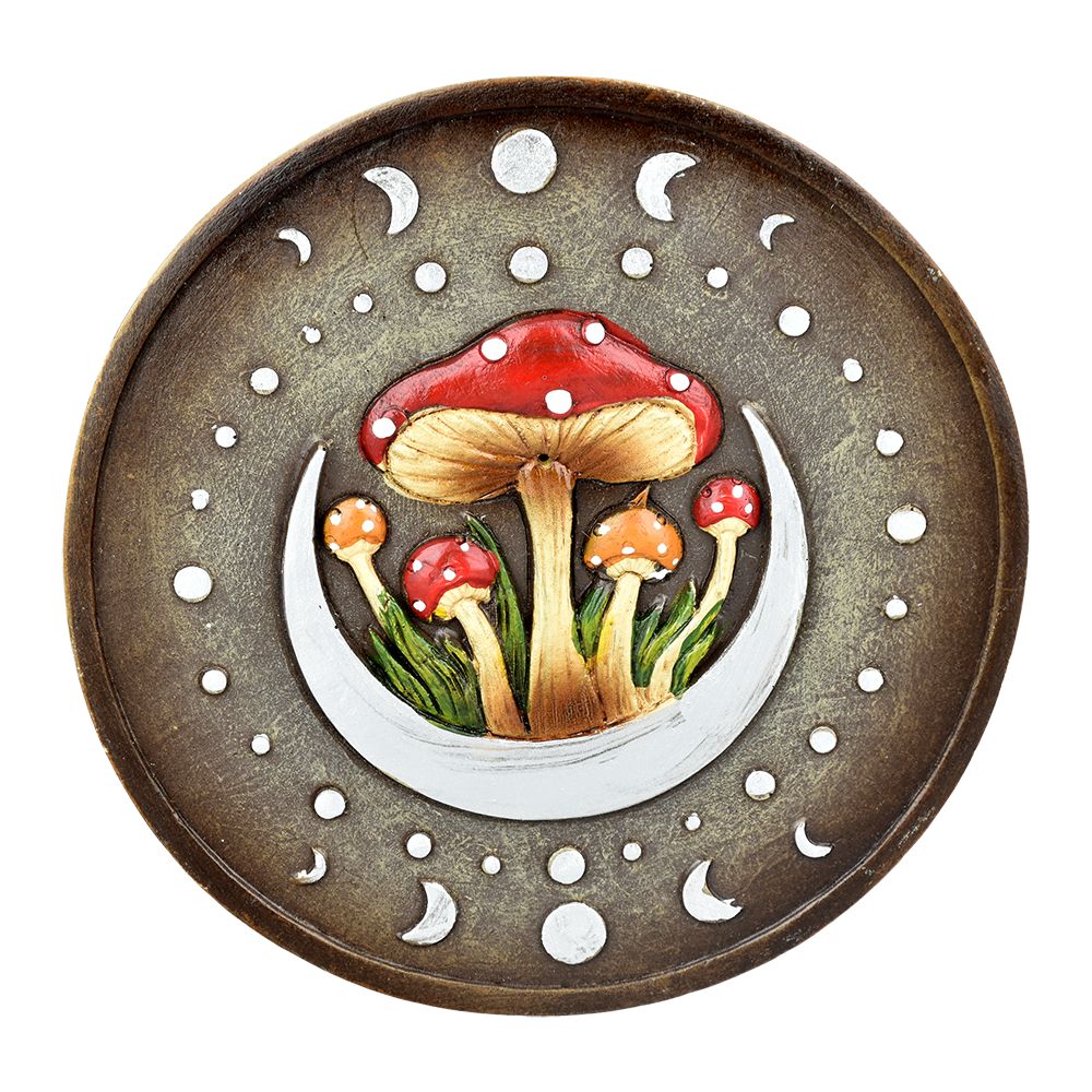 Moons Over My Mushrooms Incense Burner - 4.75"