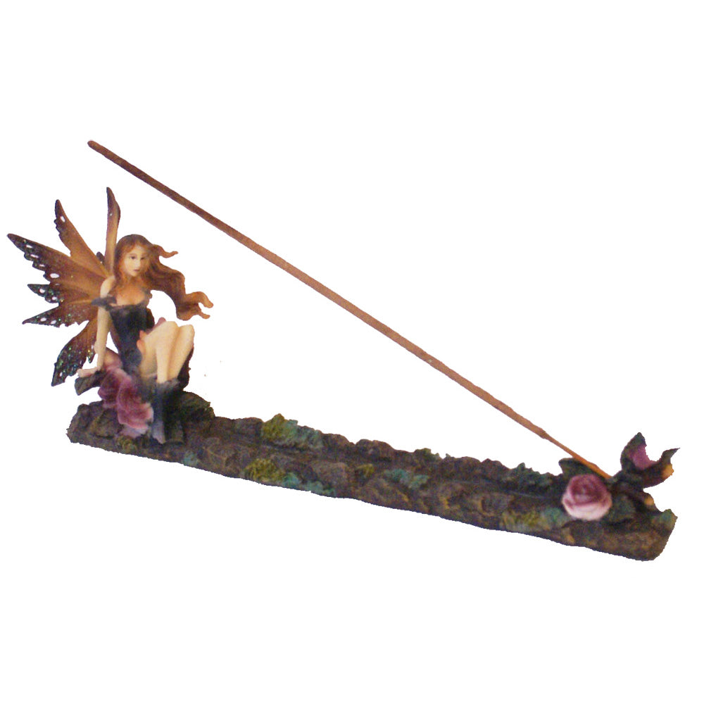 Dark Fairy & Flowers Incense Burner - Smoke N’ Poke