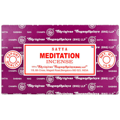 Satya 15g Incense Sticks | 12pk - Smoke N’ Poke