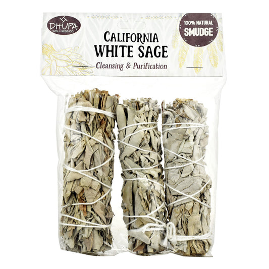 California White Sage Smudge Bundle | 3pc Set - Smoke N’ Poke