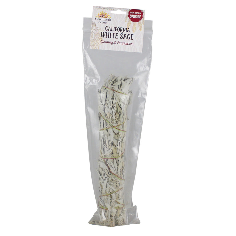 Natural California White Sage Smudge Bundle - Smoke N’ Poke