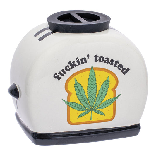 Fujima Fuckin' Toasted Ceramic Stash Jar - 4.5" - Smoke N’ Poke