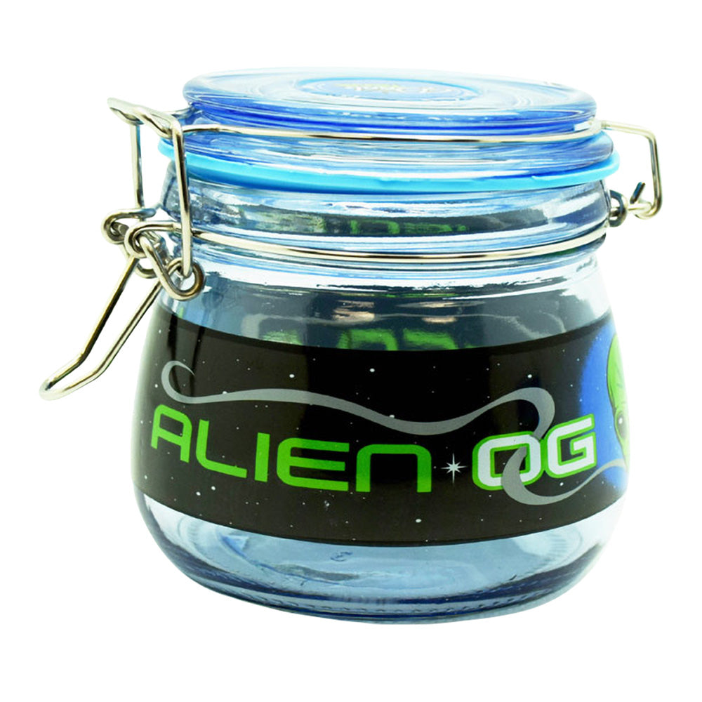 Dank Tank Airtight Glass Storage Jar | Alien OG - Smoke N’ Poke