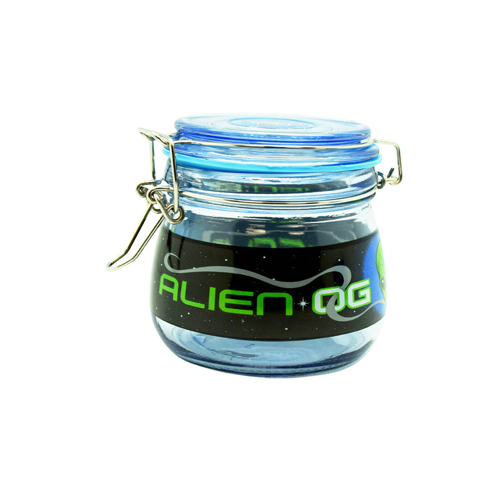 Dank Tank Airtight Glass Storage Jar | Alien OG - Smoke N’ Poke