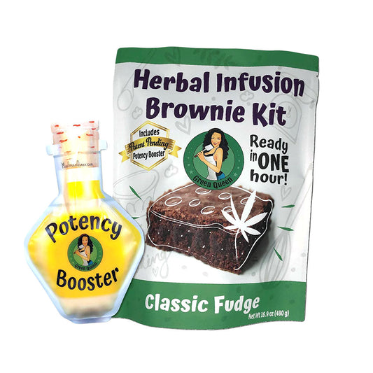 Green Queen Herbal Infusion Brownie Kit - Smoke N’ Poke