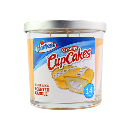 Hostess Cakes Dessert Scented Candle | Orange Cupcakes - Smoke N’ Poke