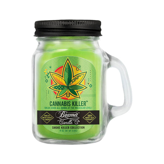 Beamer Candle Co. Mason Jar Candle | Cannabis Killer - Smoke N’ Poke