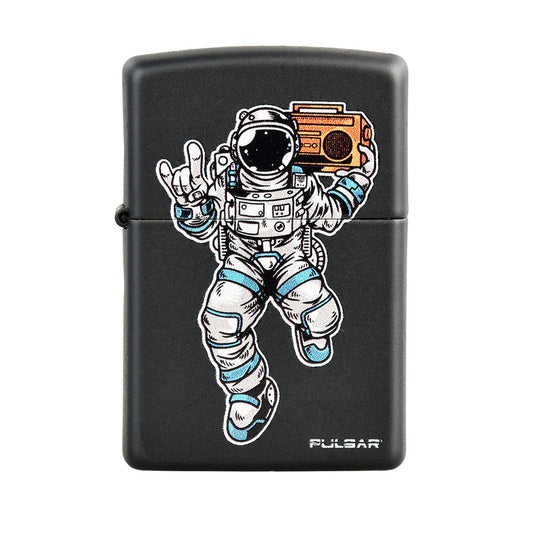 Encendedor Zippo - Pulsar Space Jam - Negro Mate