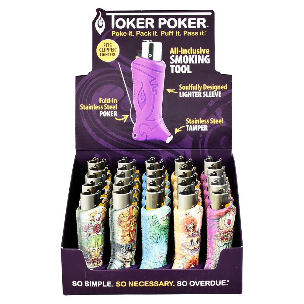 25PC DISP- Toker Poker Manga más ligera- Clipper/Alicia en el país de las maravillas/Asst