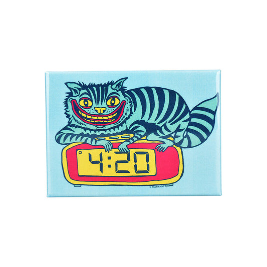 Killer Acid Magnet - 420 Cat / 3.5" x 2.5" - Smoke N’ Poke