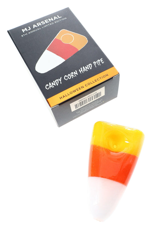 MJ Arsenal Candy Corn Glass Hand Pipe – Halloween Collection