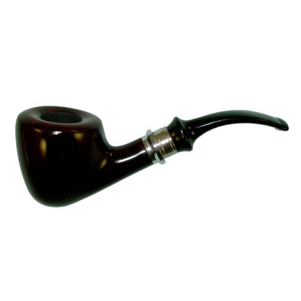 Pulsar Shire Pipes Half Bent Dublin Cherry Wood Tobacco Pipe - 5.5" - Smoke N’ Poke