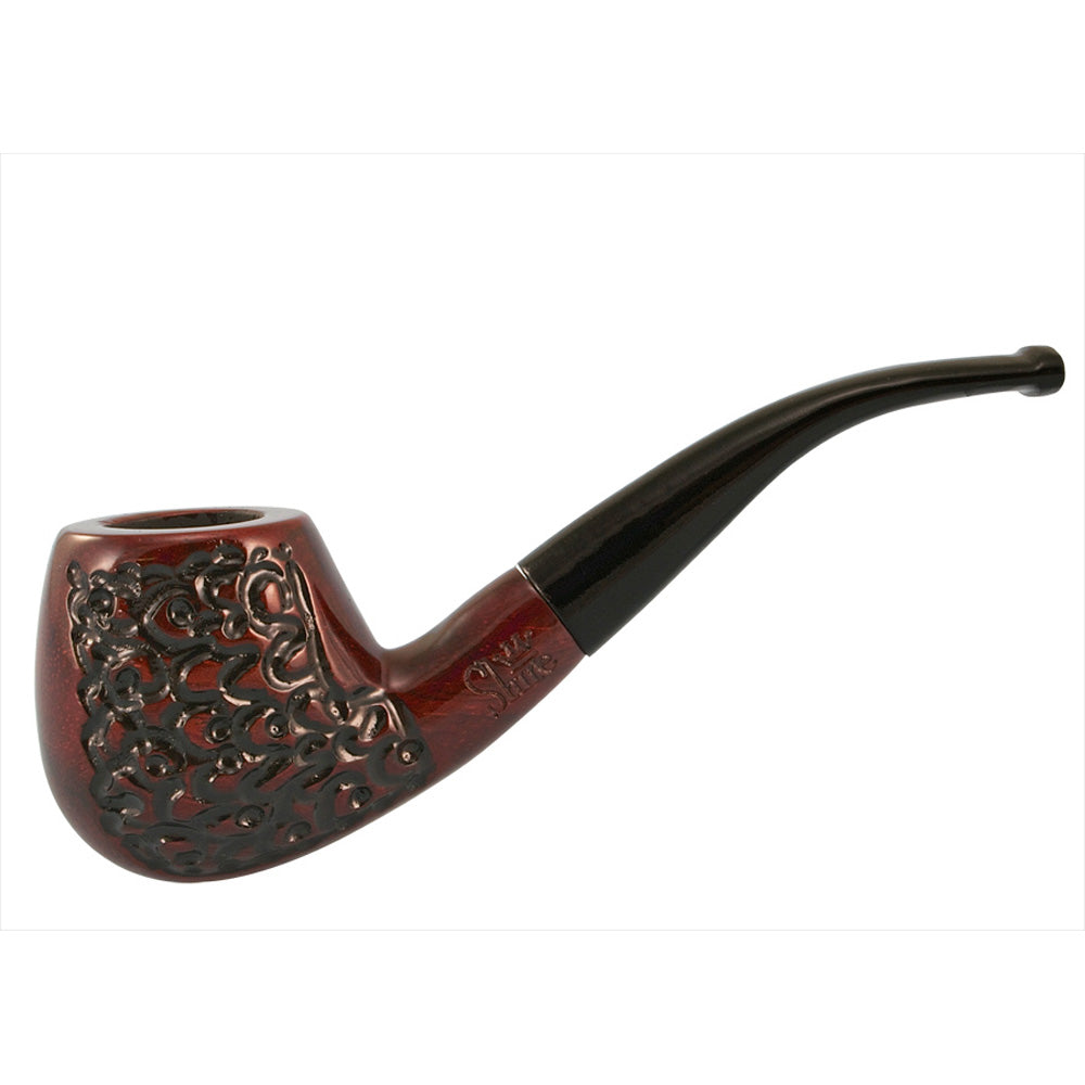 Pulsar Shire Pipes The True Scotsman | Engraved Bent Brandy Smoking Pipe - Smoke N’ Poke