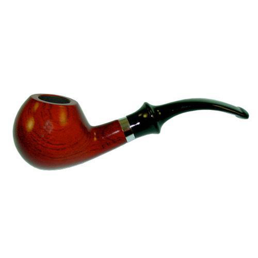 Shire Pipes Tomato Style African Wood Tobacco Pipe - Smoke N’ Poke