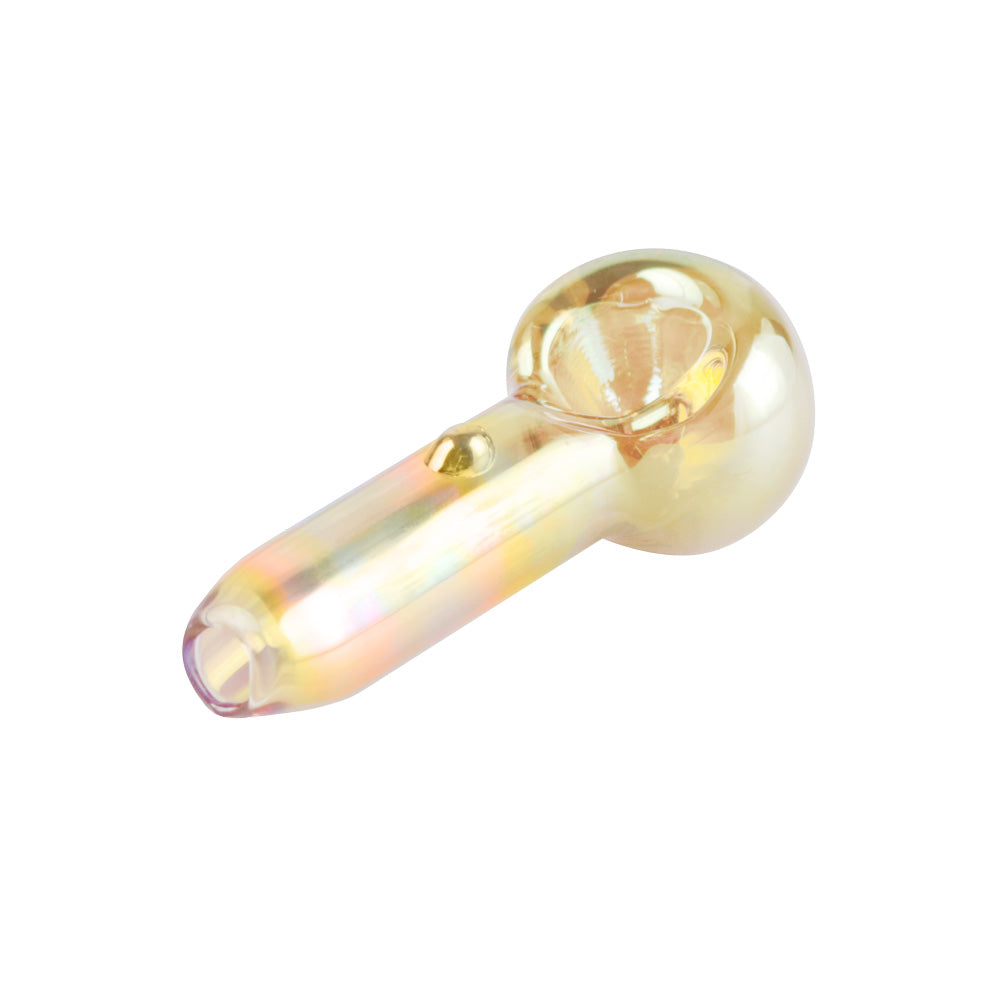 Gold Fumed Hand Pipe - 3" - Smoke N’ Poke