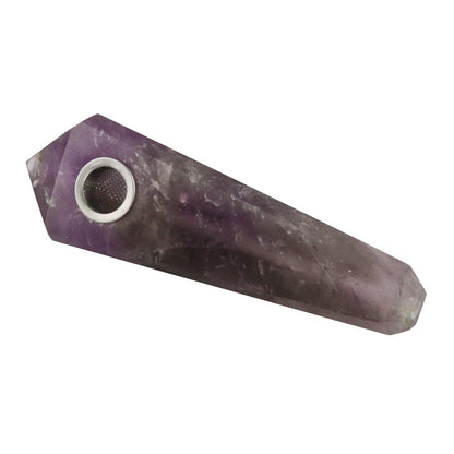 Gemstone Hand Pipe - Smoke N’ Poke