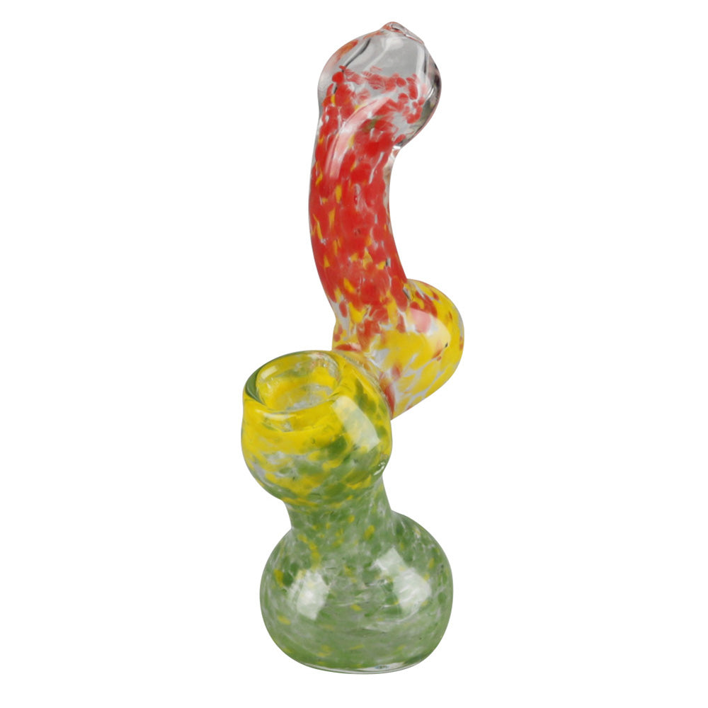 Rasta Bubbler Hand Pipe - Smoke N’ Poke