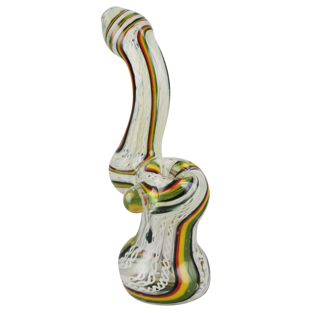 Rasta Bubbler - 7" / Colors Vary - Smoke N’ Poke