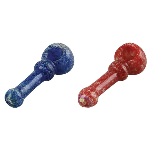 Frit Art Hand Pipe 3.75" Colors Vary - Smoke N’ Poke