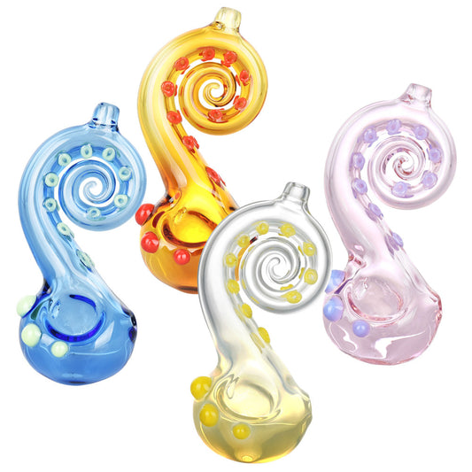 Octopus Hand Pipe - 4.5" / Colors Vary - Smoke N’ Poke