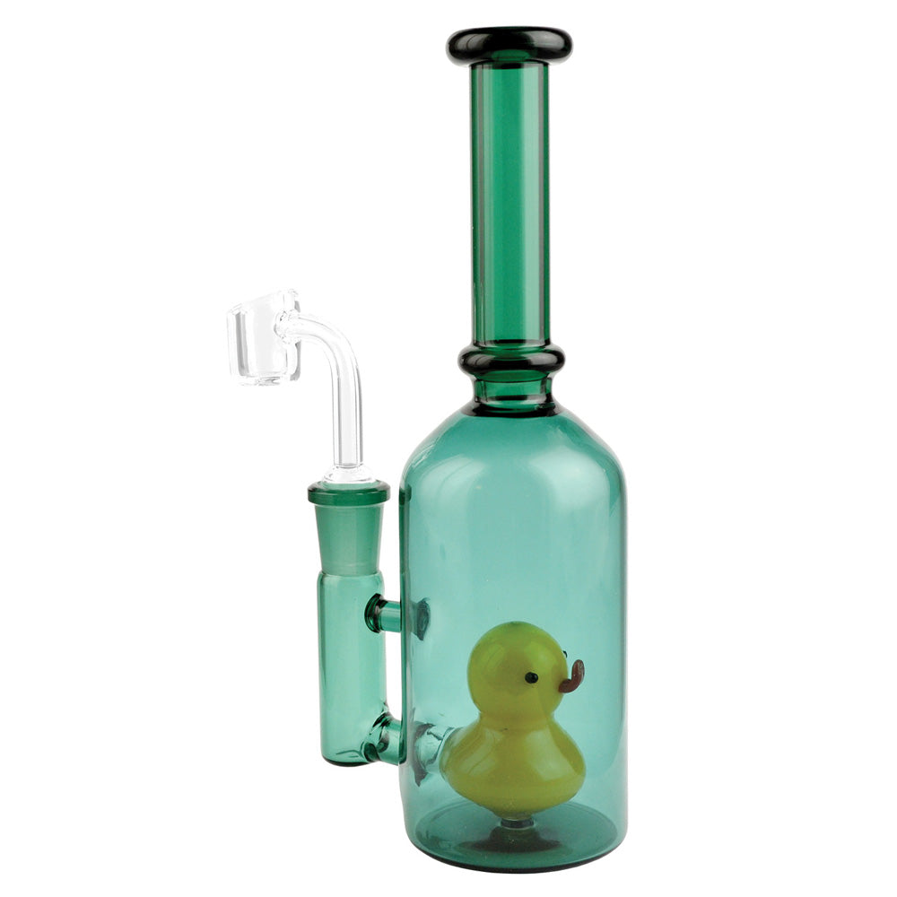 Rubber Duckie Perc Oil Rig - 8" / 14mm Female - Smoke N’ Poke