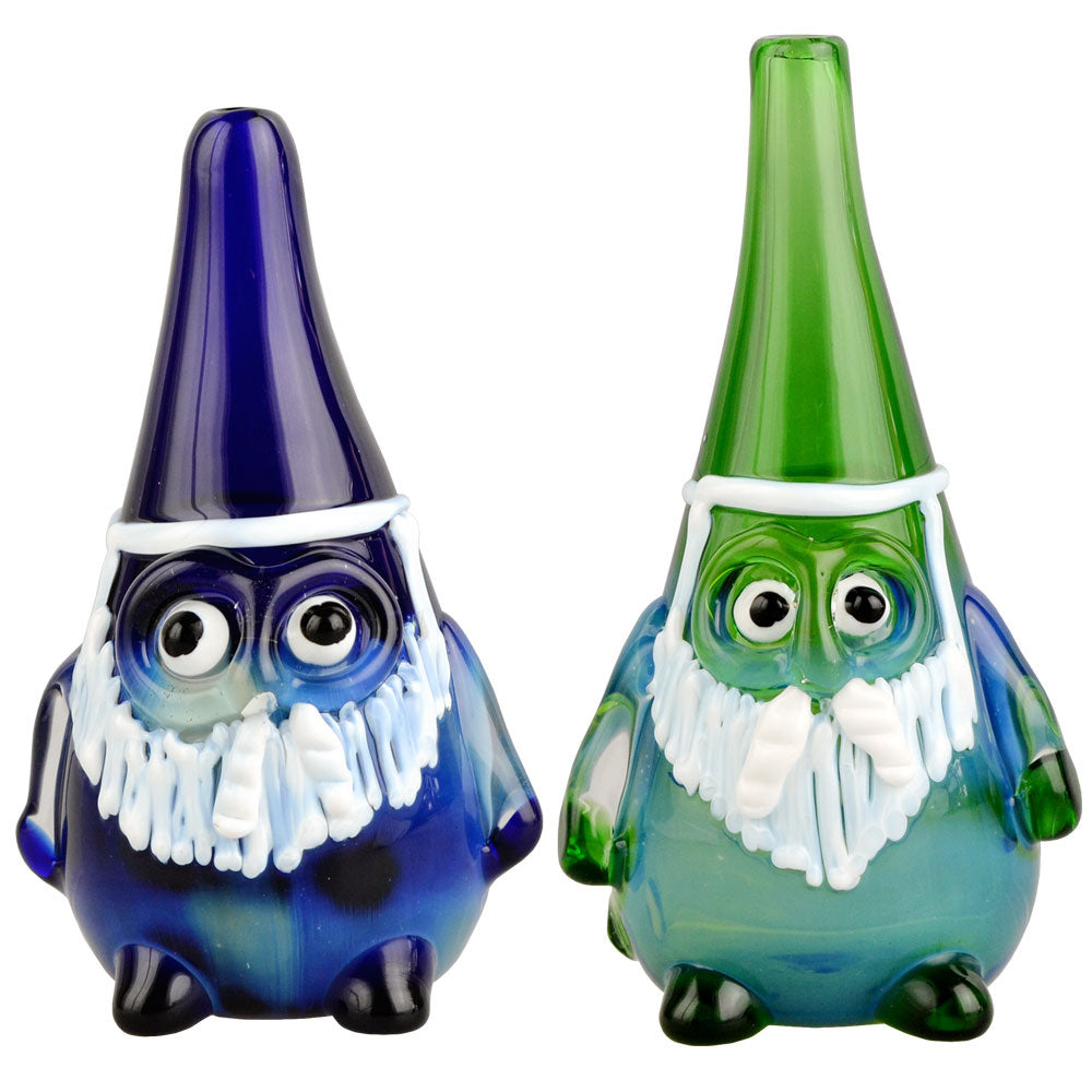 Gnome Hand Pipe - 4" / Colors Vary - Smoke N’ Poke