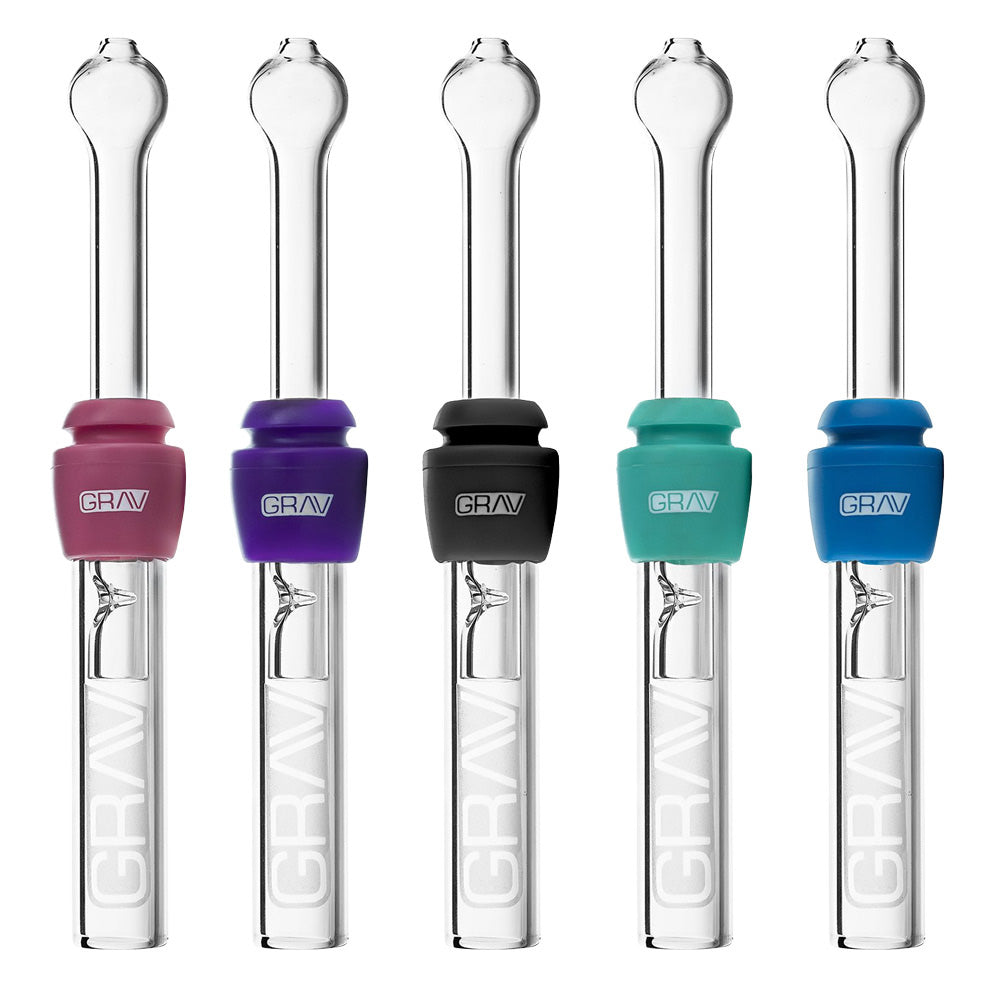 Grav Labs Glass Blunt - 4" / Colors Vary - Smoke N’ Poke