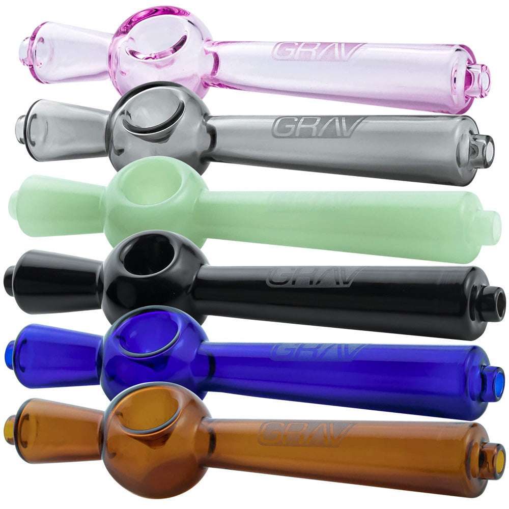 Grav Deco Steamroller - 5.5" / Colors Vary - Smoke N’ Poke