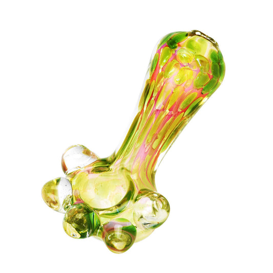 Soap Bubble Inside Out Glass Spoon Pipe - Smoke N’ Poke