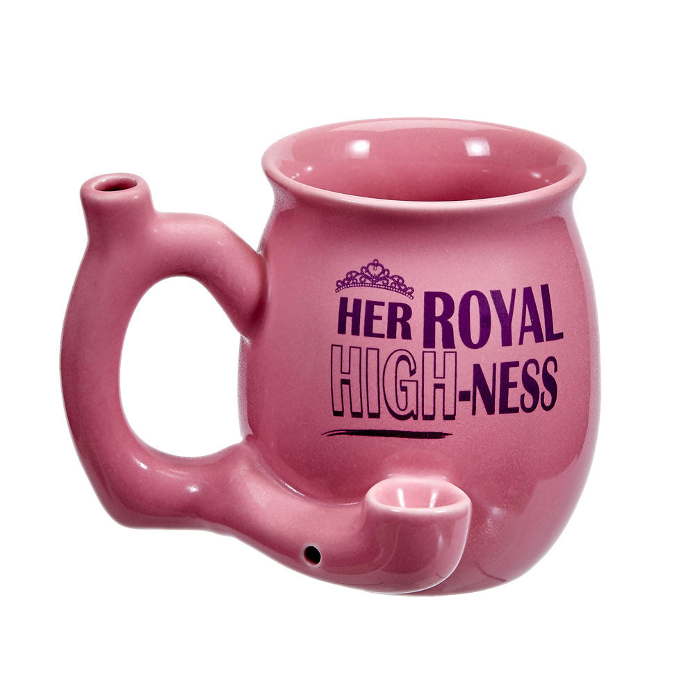 Roast & Toast Her Royal HIGH-Ness Ceramic Pipe Mug - 10oz - Smoke N’ Poke