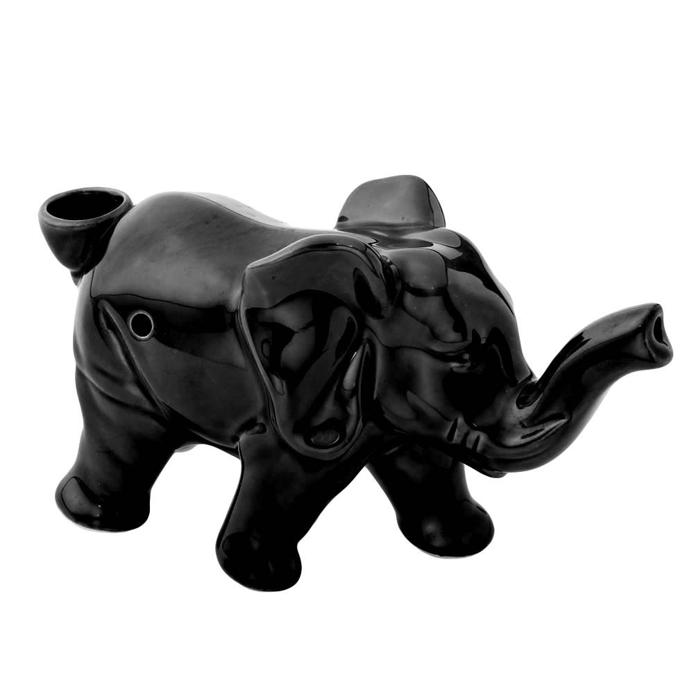 Lucky Elephant Ceramic Pipe - Smoke N’ Poke