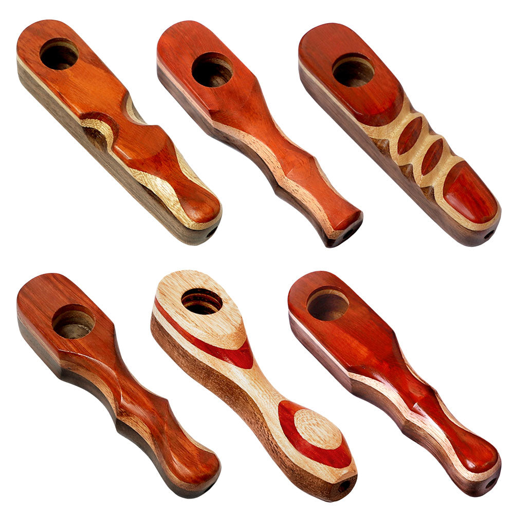 Padauk Wood Spoon Pipe - Smoke N’ Poke