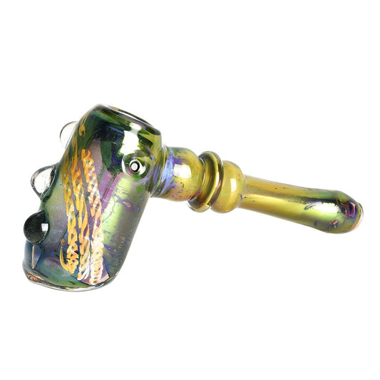 Chain Reaction Fumed Hammer Bubbler - 8" - Smoke N’ Poke