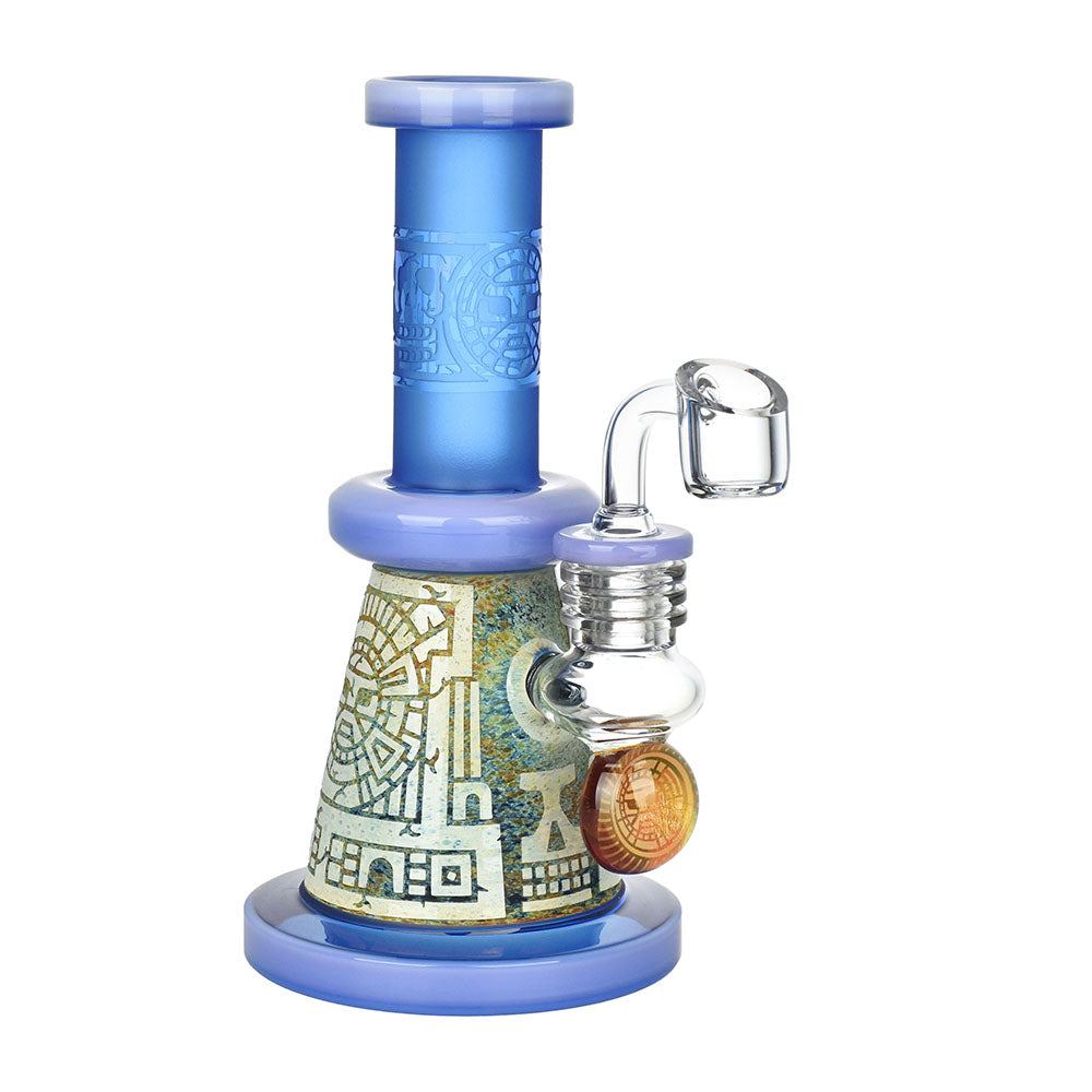 Aztec Mandala Dab Rig - 7.5"/14mm F - Smoke N’ Poke