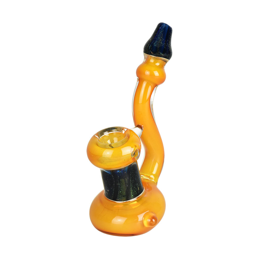 Magical Illumination Bubbler Pipe - 6.5" - Smoke N’ Poke