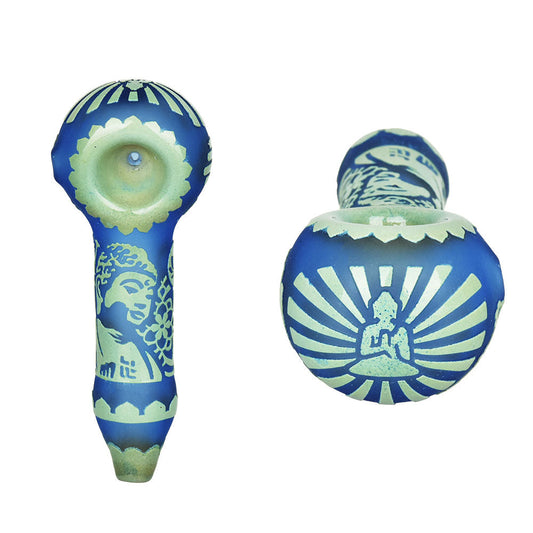 Milkyway Glass Buddha Hand Pipe - 4.5" - Smoke N’ Poke