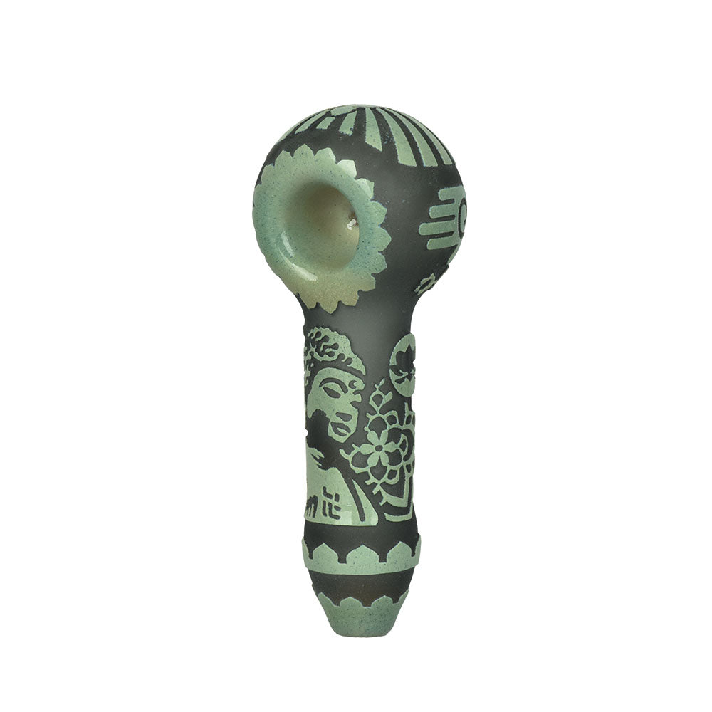 Milkyway Glass Buddha Hand Pipe - 4.5" - Smoke N’ Poke