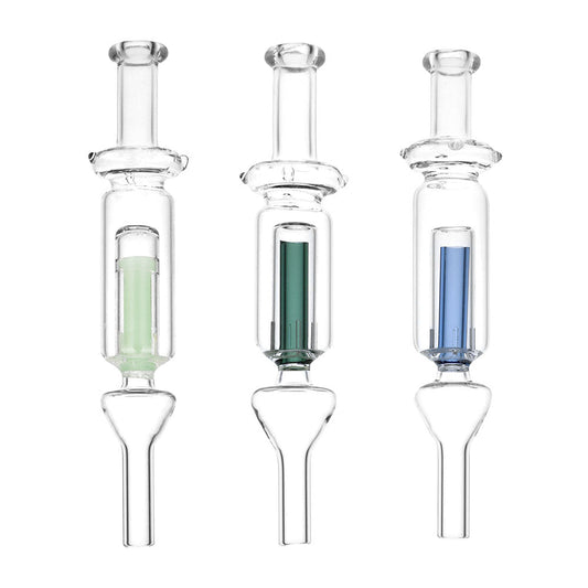 Haze Maker Bubbler Dab Straw - 5.5"/Colors Vary - Smoke N’ Poke