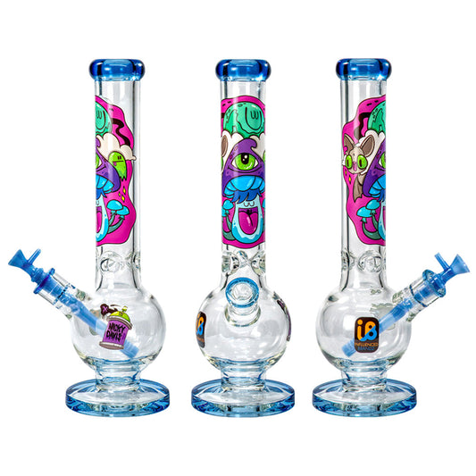 Nicky Davis Ghost Gang Bubble Base Water Pipe | 15" | 14mm F - Smoke N’ Poke