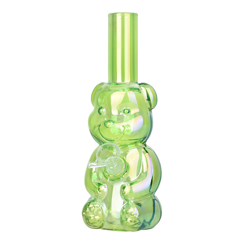 Bear Buddy Electroplated Water Pipe | 6" | 10mm F - Smoke N’ Poke