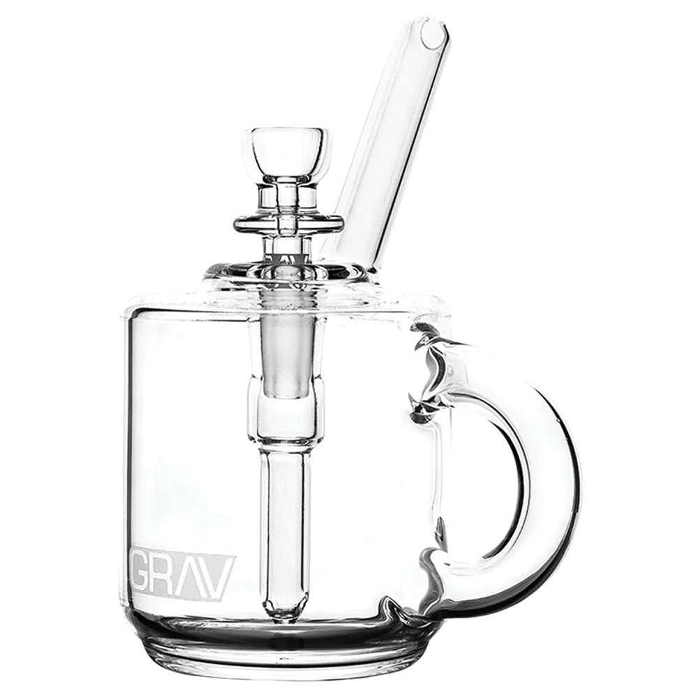 GRAV Coffee Mug Pocket Bubbler | 4.25" | 10mm F - Smoke N’ Poke