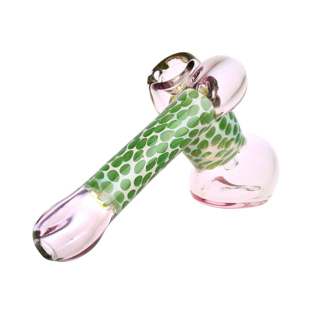 Honeycomb Hype Sidecar Bubbler Pipe | 5" - Smoke N’ Poke