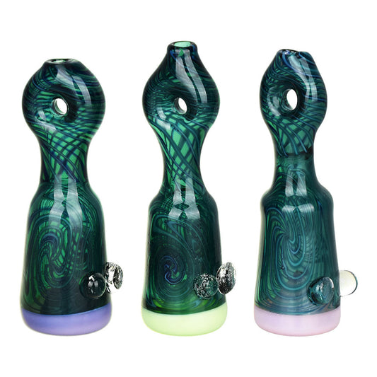 Downright Delirious Chillum - 3.75"/Colors Vary - Smoke N’ Poke