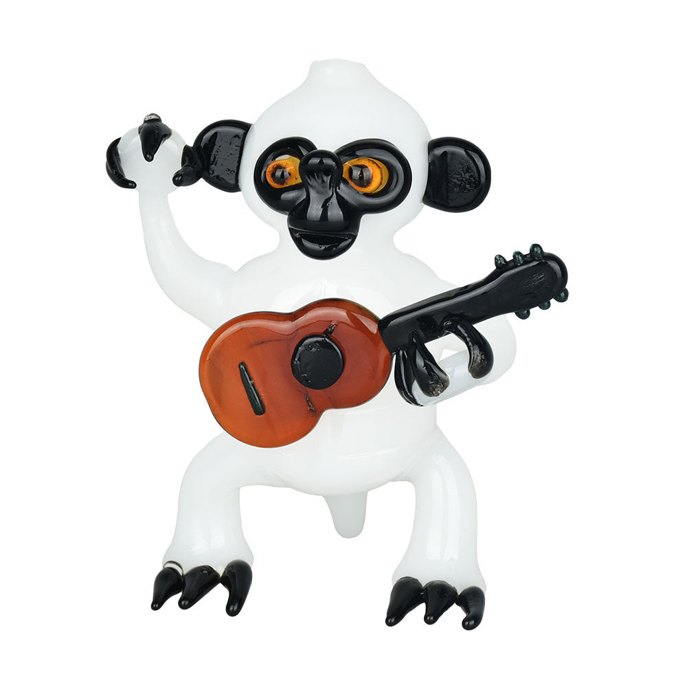 Monkey with Guitar Hand Pipe - 4.75" - Smoke N’ Poke