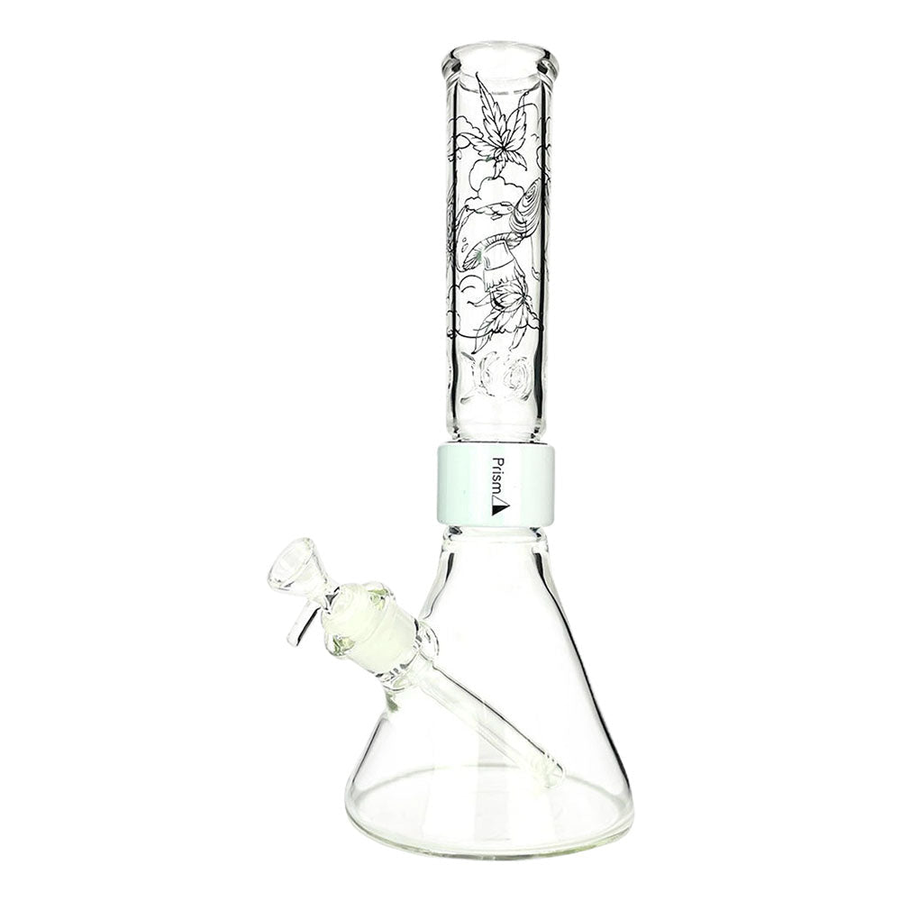 Prism Sky High Standard Beaker Single Stack Water Pipe - 14" / 14mm F - Smoke N’ Poke