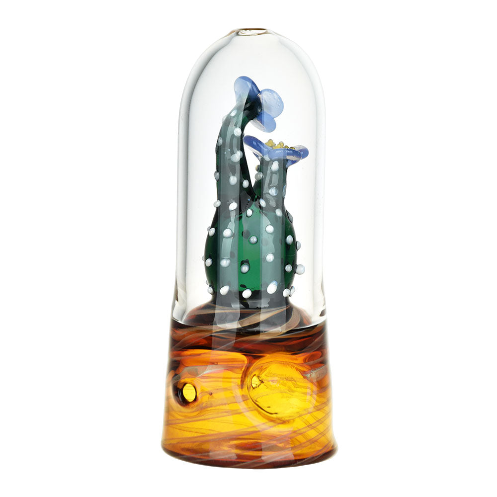 Cactus Calm Terrarium Hand Pipe - 5.75" - Smoke N’ Poke