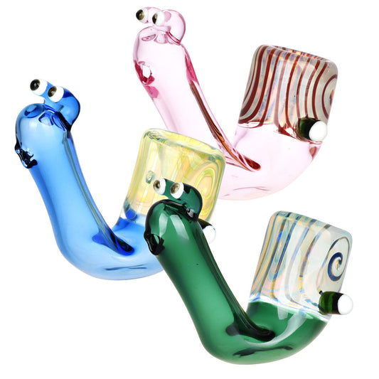 Sassy Snail Hand Pipe - 3.5" / Colors Vary - Smoke N’ Poke