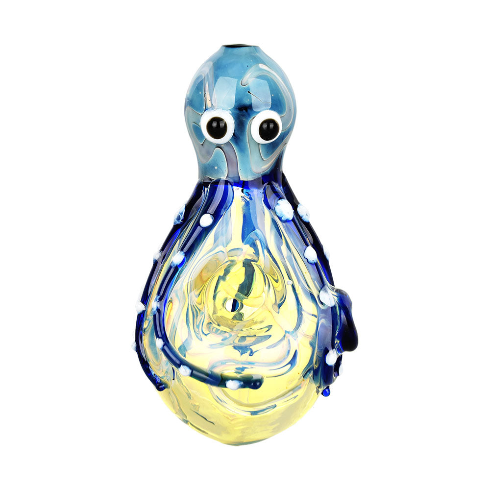 Octopus Embrace Glass Pipe - 4.5" - Smoke N’ Poke