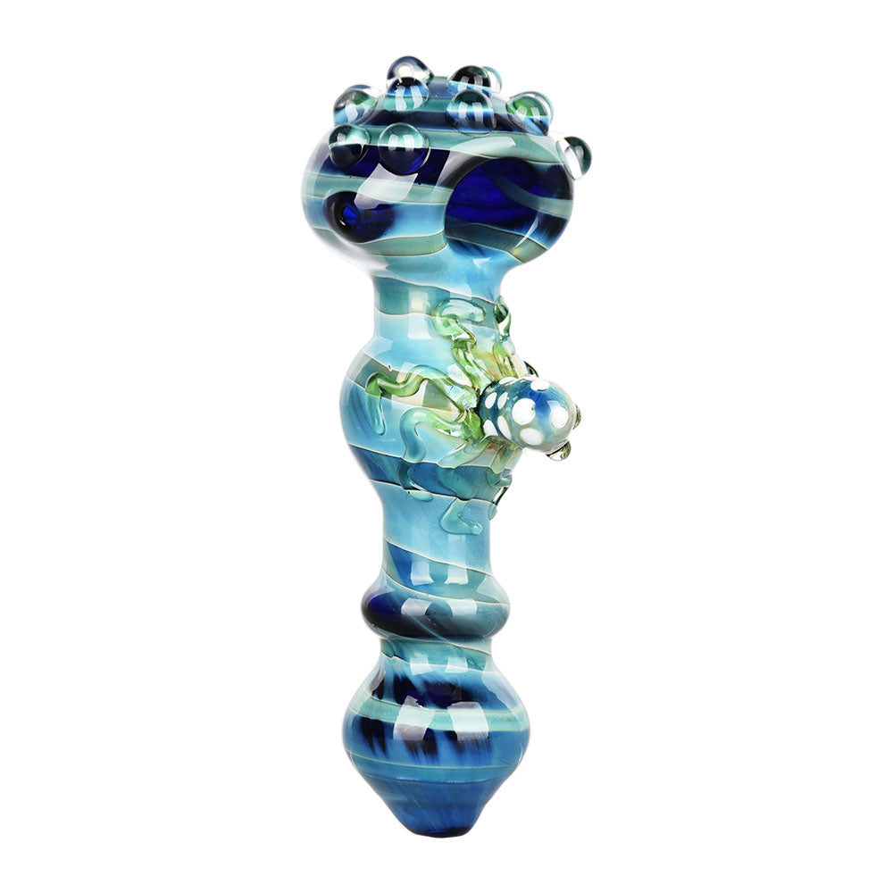 Ogling Octopus Glass Pipe - 4.5" - Smoke N’ Poke