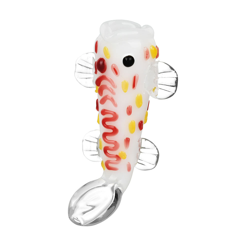 Koi Smile Glass Pipe - 4.25" - Smoke N’ Poke